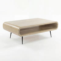 DOHÁNYZÓASZTAL fa 90/55/30 cm   - fekete/fehér, Design, fa/fém (90/55/30cm) - Livetastic