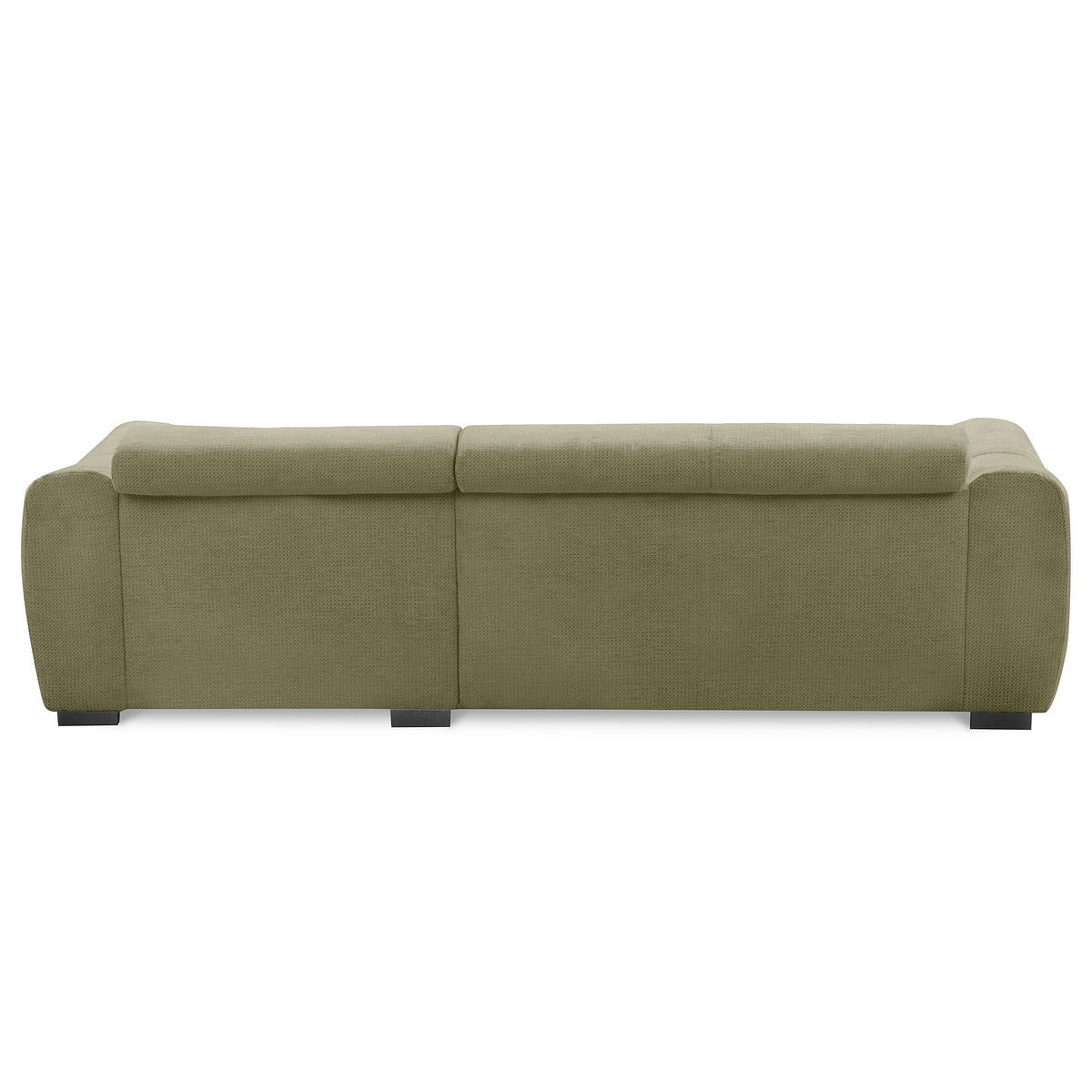 ECKSOFA  Webstoff Grün  - Schwarz/Grün, Design, Kunststoff/Textil (274/177cm) - Livetastic