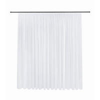 FERTIGSTORE  transparent  450/245 cm   - Weiß, Basics, Textil (450/245cm)