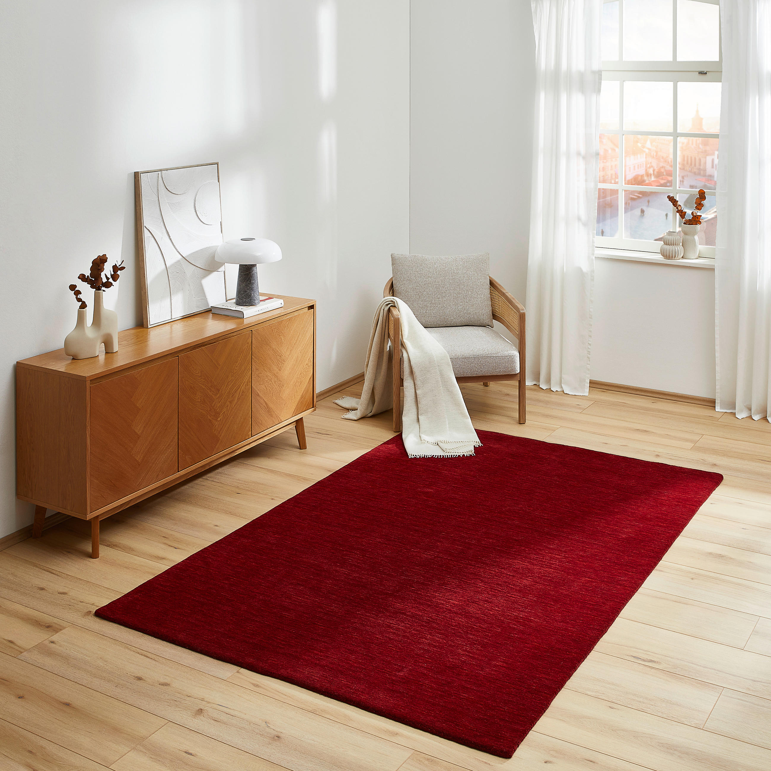 ORIENTTEPPICH 130/190 cm Rot  - Rot, LIFESTYLE, Textil (130/190cm) - Cazaris