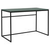 SCHREIBTISCH  in Grün, Schwarz  - Schwarz/Grün, Design, Holzwerkstoff/Metall (118/75/60cm)