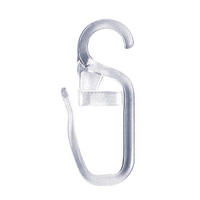 FALTENHAKEN  - Klar, Basics, Kunststoff (0.6/3.2cm) - Homeware
