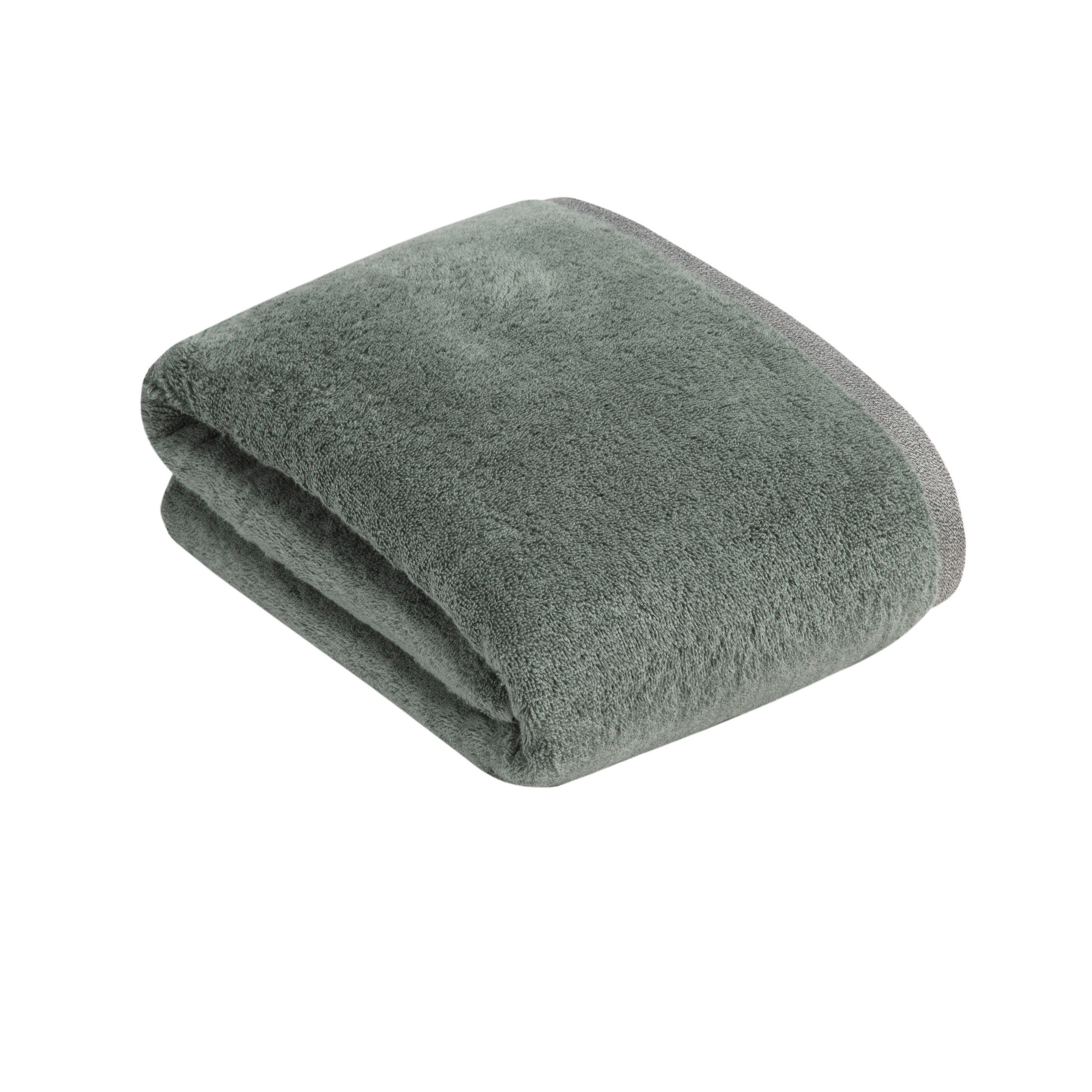 BADETUCH Prato Grau 150/100 cm  - Grau, Basics, Textil (150/100cm) - Vossen