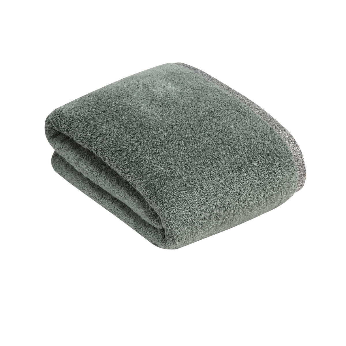 BADETUCH Prato Grau 150/100 cm  - Grau, Basics, Textil (150/100cm) - Vossen
