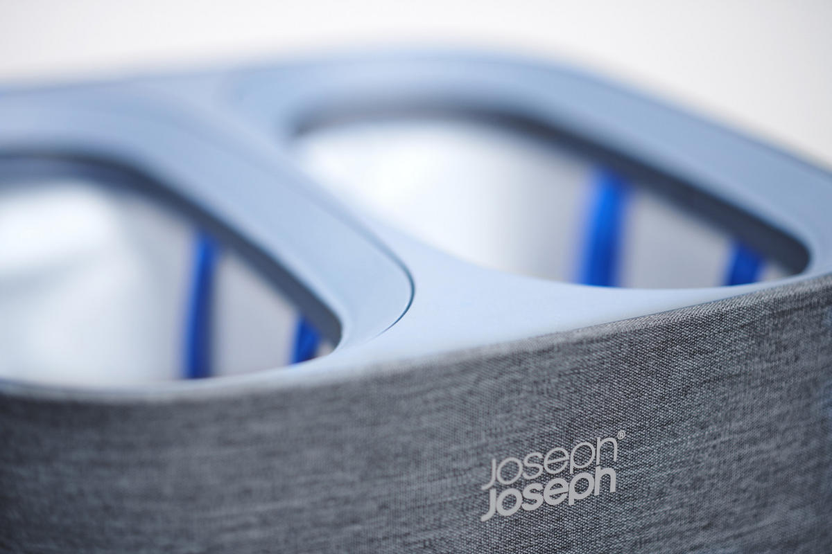 KOŠARA ZA RUBLJE      39,5/71/39,5 cm      - crna, Basics, tekstil (39,5/71/39,5cm) - Joseph Joseph