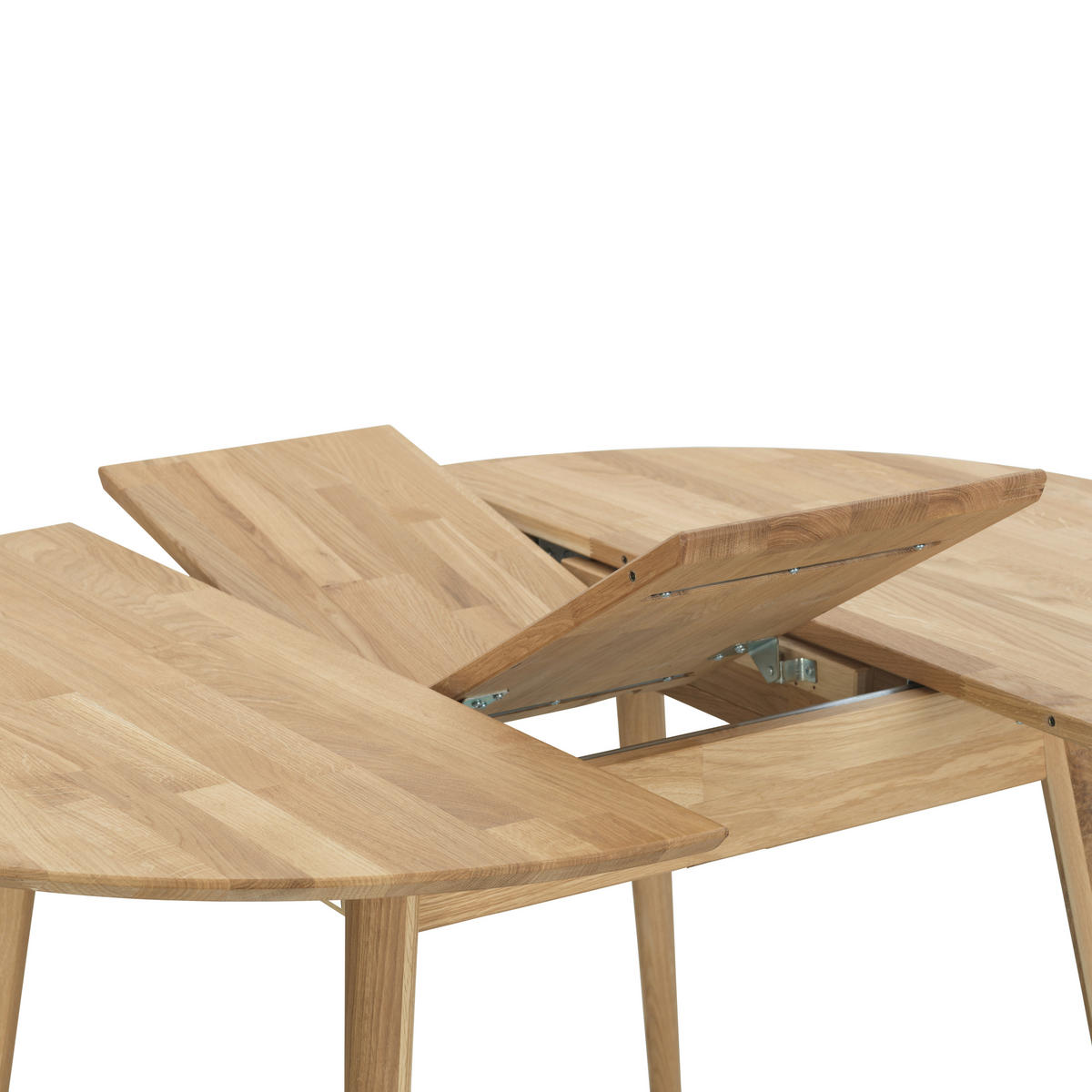 ESSTISCH in Holz 100/100/75 cm  - Wildeiche, Natur, Holz (100/100/75cm) - Livetastic
