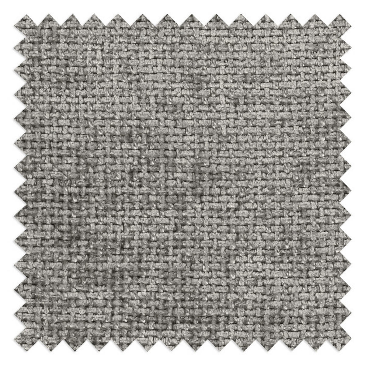 BIGSOFA in Chenille Dunkelgrau  - Dunkelgrau/Schwarz, Modern, Kunststoff/Textil (280/87/131cm) - Trendmanufaktur