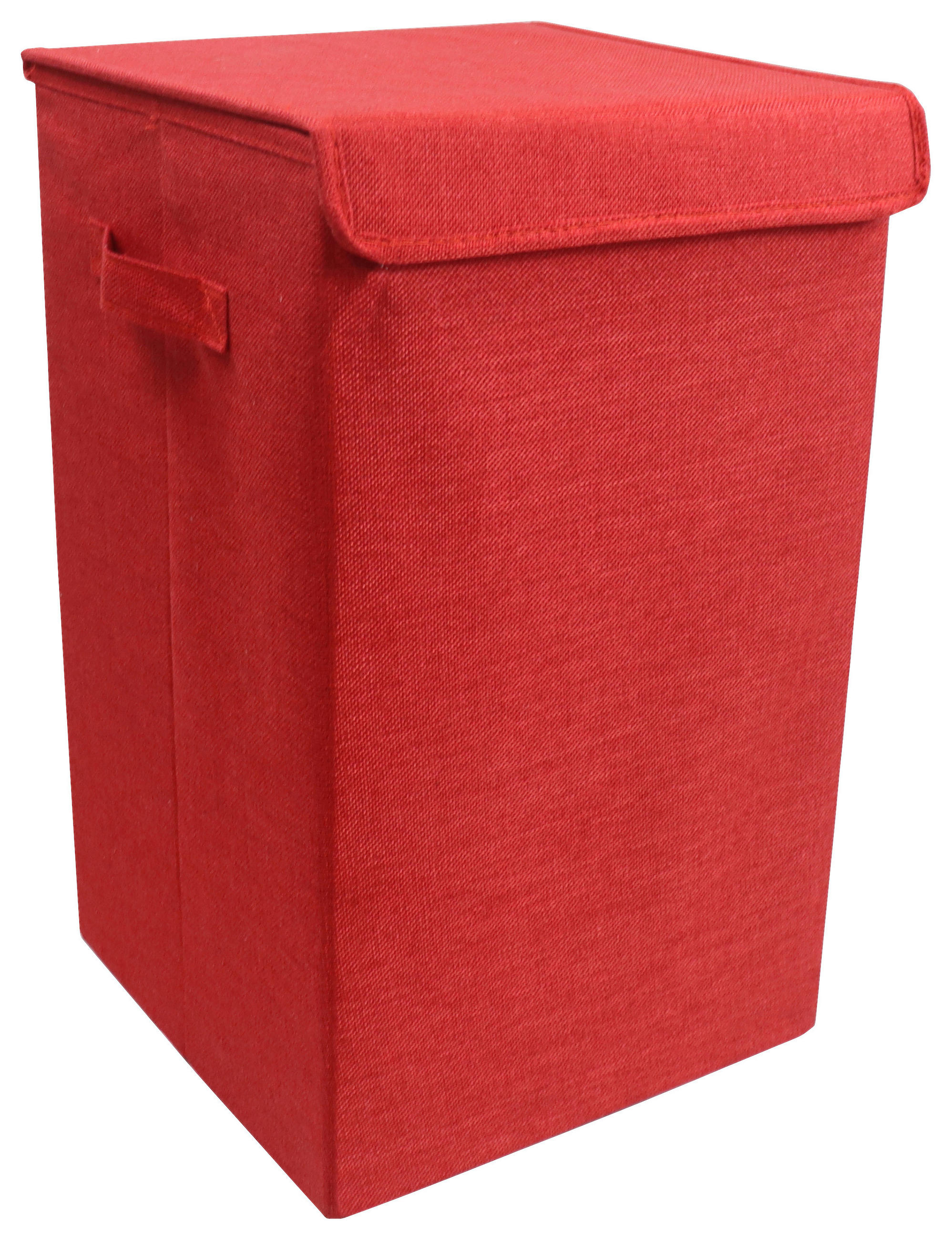 WÄSCHEKORB - Rot, MODERN, Textil (30/50/30cm) - MID.YOU
