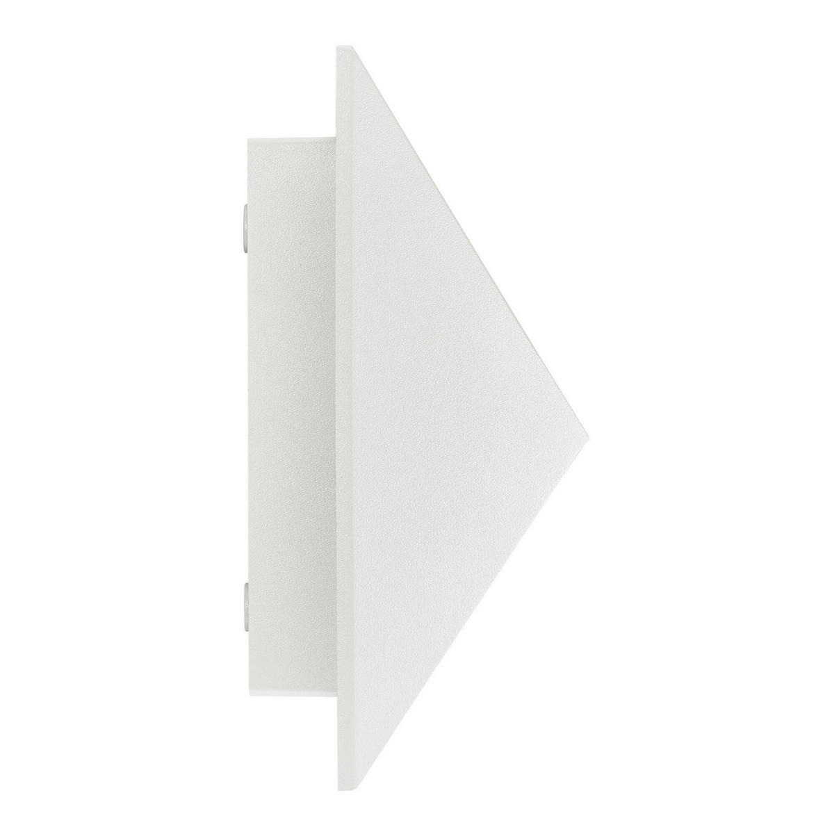 AUSSENWANDLEUCHTE Pontio 19/9/15 cm  - Weiß, Design, Metall (19/9/15cm) - Nordlux