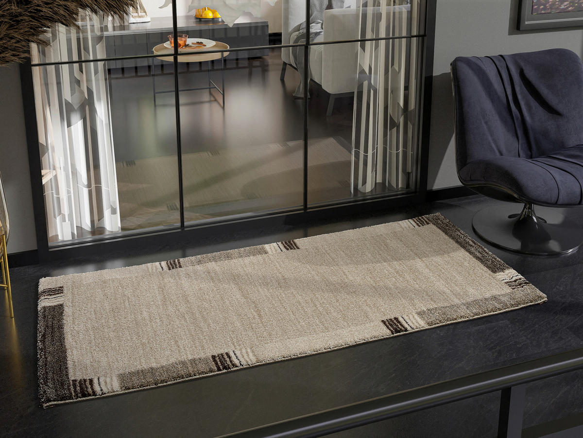 LÄUFER 80/300 cm Palazzo Lobo  - Beige/Braun, KONVENTIONELL, Textil (80/300cm) - Novel