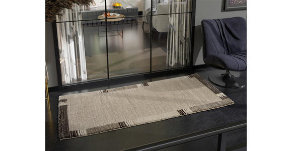 LÄUFER 80/300 cm Palazzo Lobo Braun, Beige  - Beige/Braun, KONVENTIONELL, Textil (80/300cm) - Novel