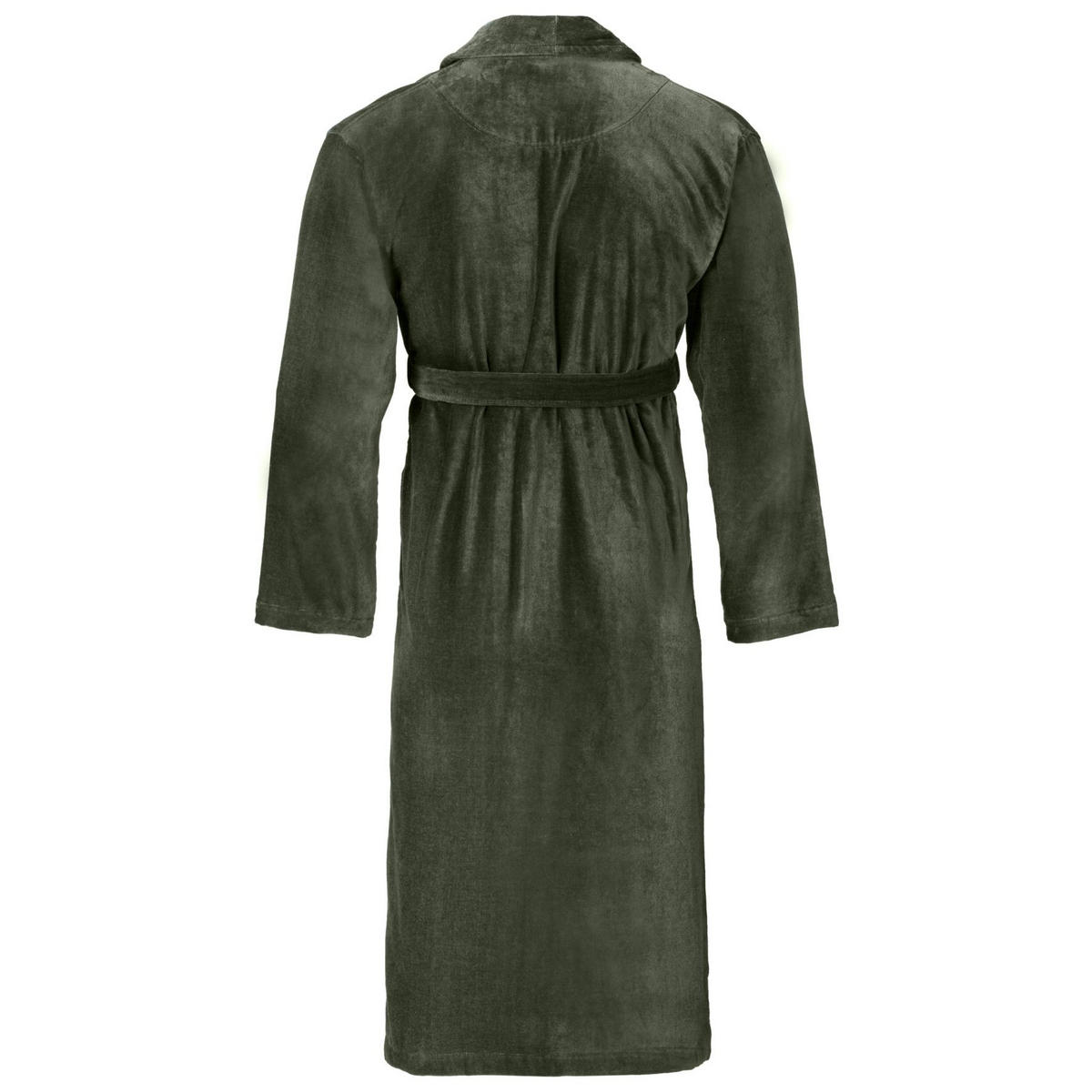 BADEMANTEL Feeling-L L Herren  - Grün, Basics, Textil (Lnull) - Vossen