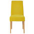 STUHL Velours Eiche massiv Eichefarben, Gelb - Eichefarben/Gelb, Design, Holz/Textil (46/96/63cm) - Musterring STUHL Velours Eiche massiv Eichefarben, Gelb - Eichefarben/Gelb, Design, Holz/Textil (46/96/63cm) - Musterring