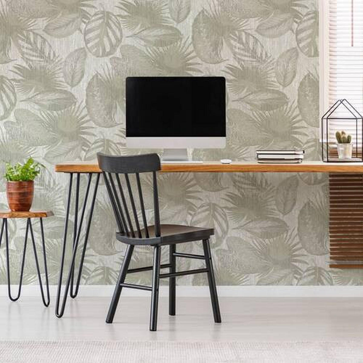 VLIESTAPETE - Beige, Basics, Papier/Kunststoff (52/1005cm)