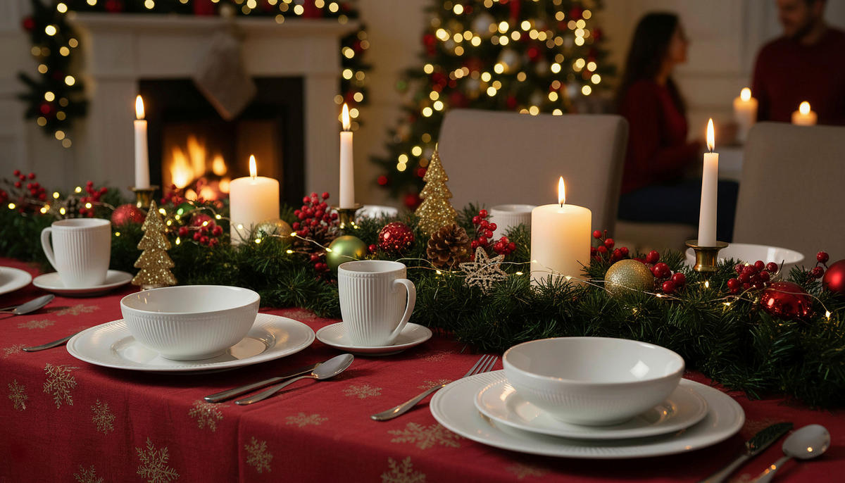 KOMBI SERVIS    24-dijelni   NELE  - bijela, Konvencionalno, keramika - Landscape