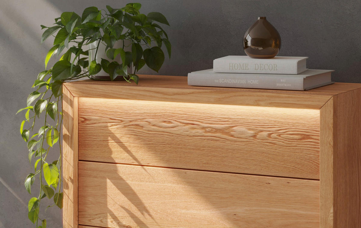 KOMMODE  in 88/108/40 cm  - Buchefarben, MODERN, Holz (88/108/40cm) - MID.YOU