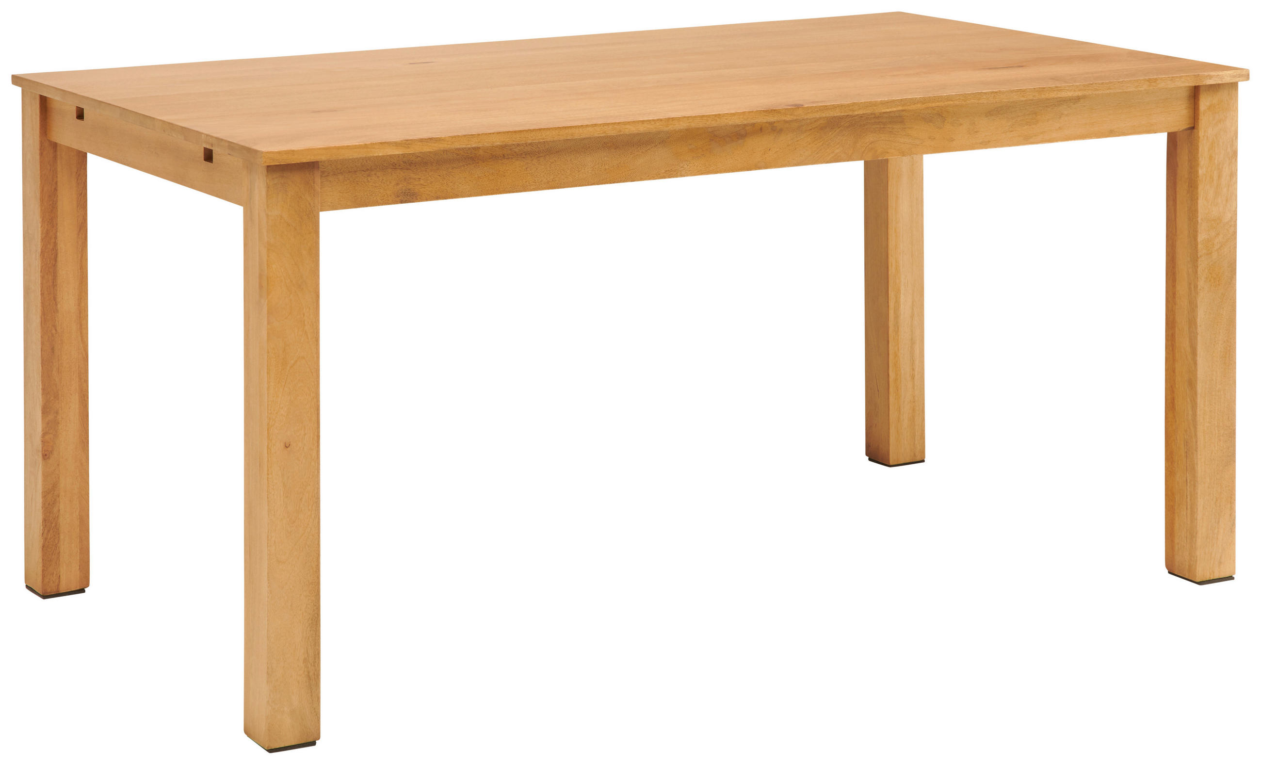 ESSTISCH Mangoholz vollmassiv rechteckig Naturfarben  - Naturfarben, MODERN, Holz (120/76/80cm) - MID.YOU