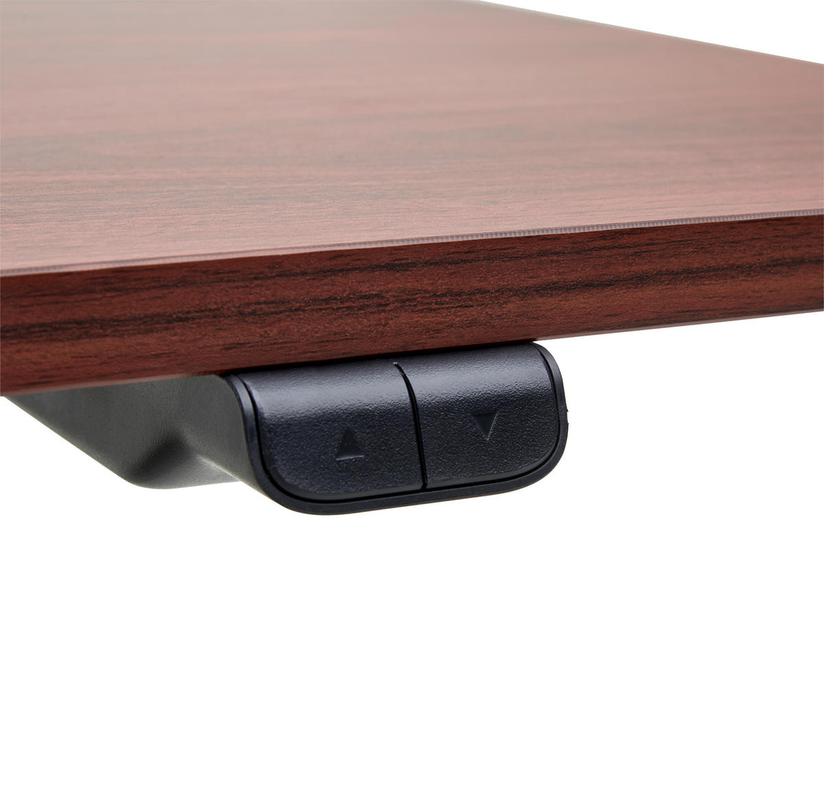 SCHREIBTISCH  in Weiss, Walnussfarben  - Weiss/Walnussfarben, Modern, Holzwerkstoff/Metall (160/73-123/80cm) - Livetastic