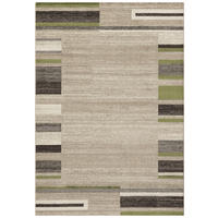 WEBTEPPICH  Wohnzimmer 60/110 cm Beige, Grün  - Beige/Grün, Design, Textil (60/110cm) - Novel