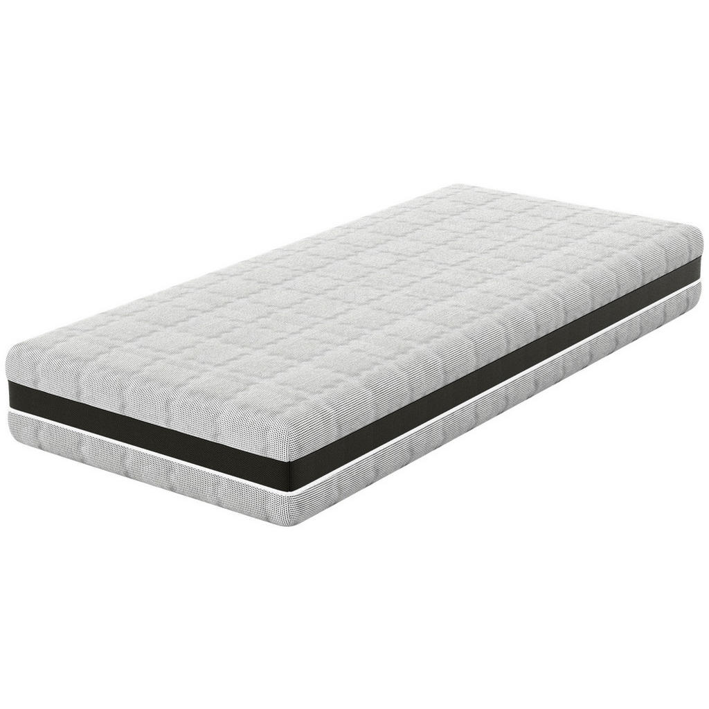 Thumbnail - Esposa Taschenfederkernmatratze, Grau, Textil, H2, Füllung: Viskoelastischer Kern, Polyurethan (Pur), Taschenfederkern, ...