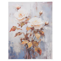 LEINWANDBILD Blumen Multicolor 60/80 cm  - Multicolor, Basics, Holz/Papier (60/80cm)