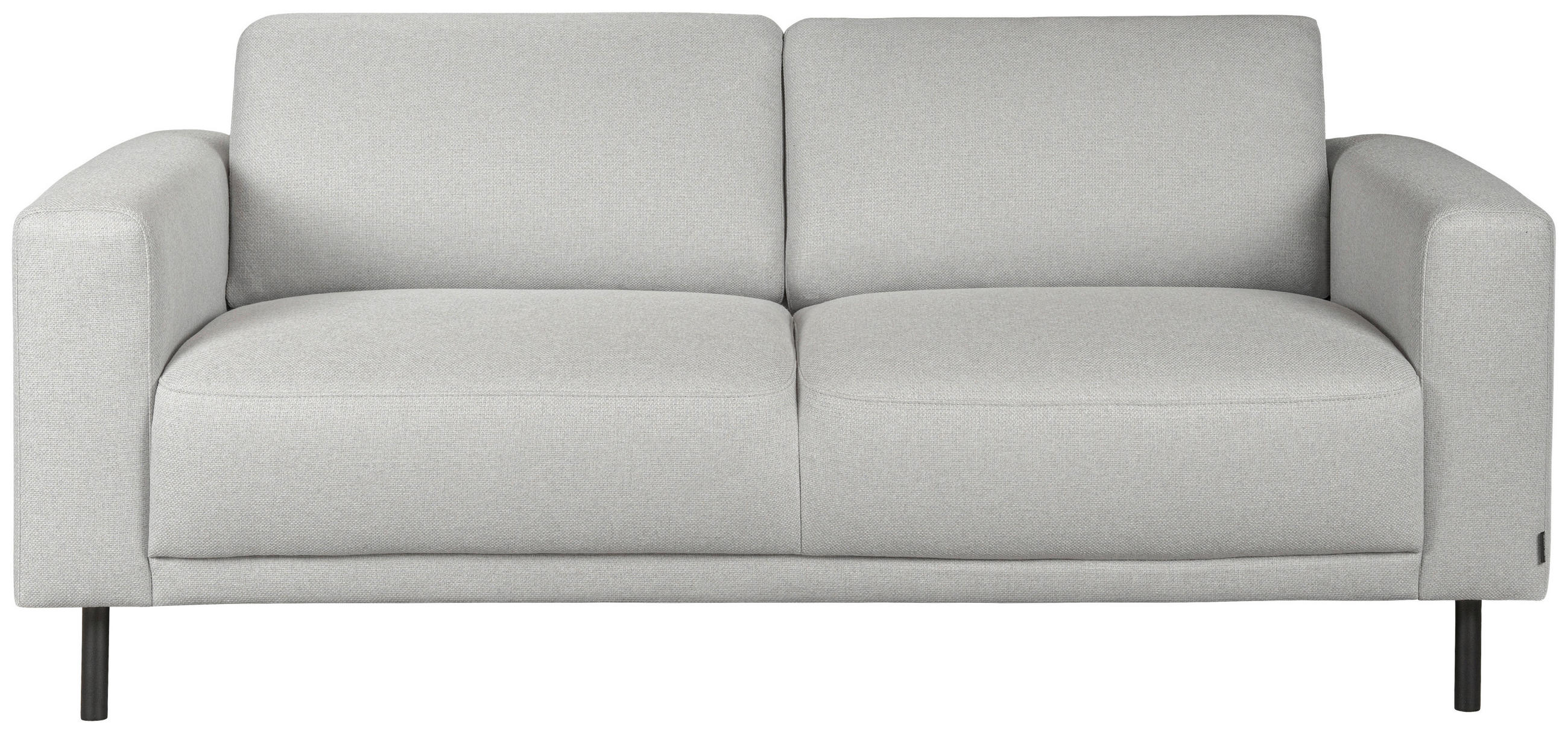 2,5-SITS SOFFA i beige  - beige/svart, Design, metall/trä (183/78/90cm) - Pure Home Comfort