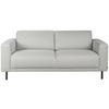 2,5-SITS SOFFA i beige  - beige/svart, Design, metall/trä (183/78/90cm) - Pure Home Comfort