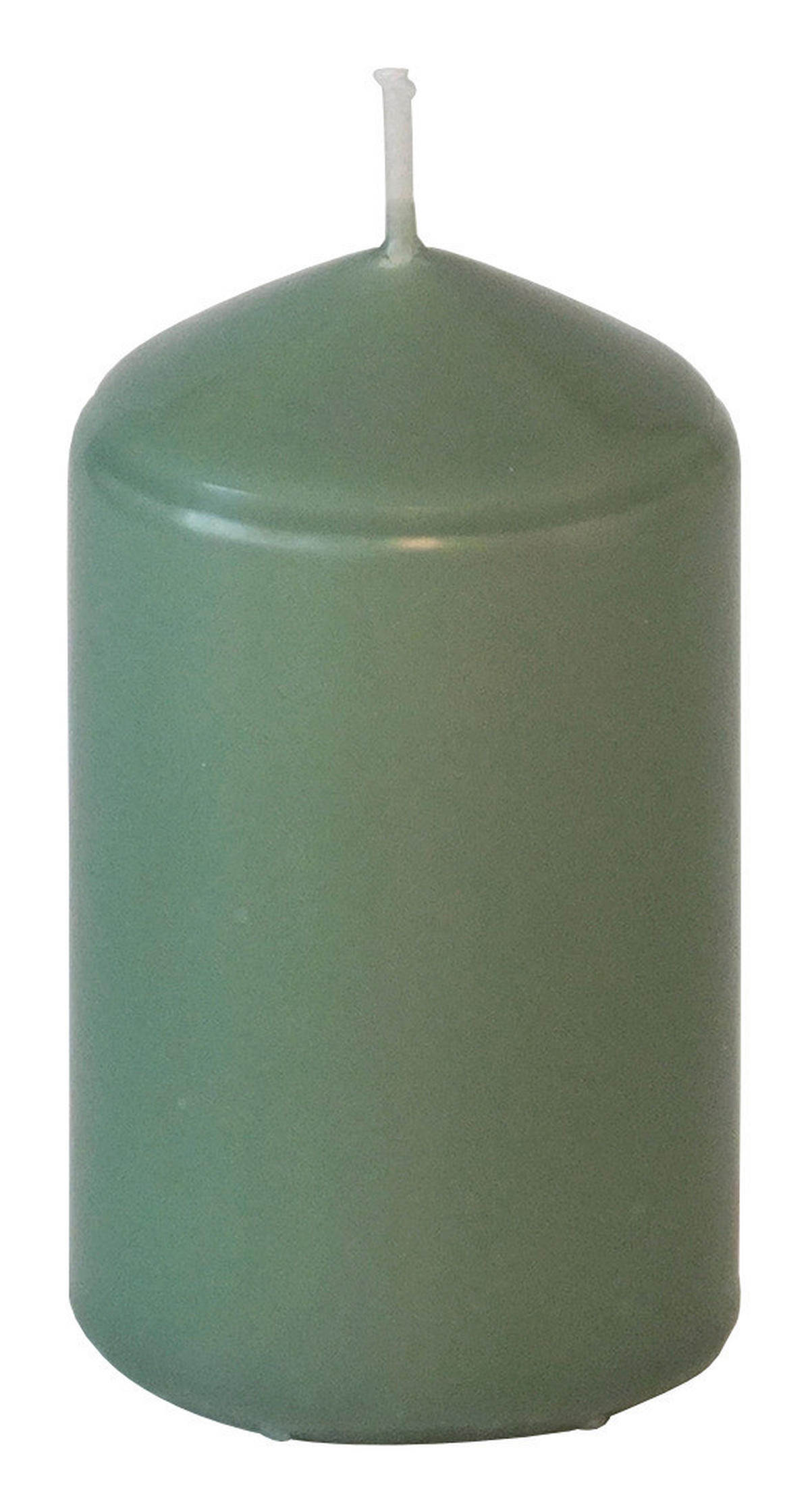STUMPENKERZE  - Mintgrün, Basics (4,7/8cm) - Steinhart
