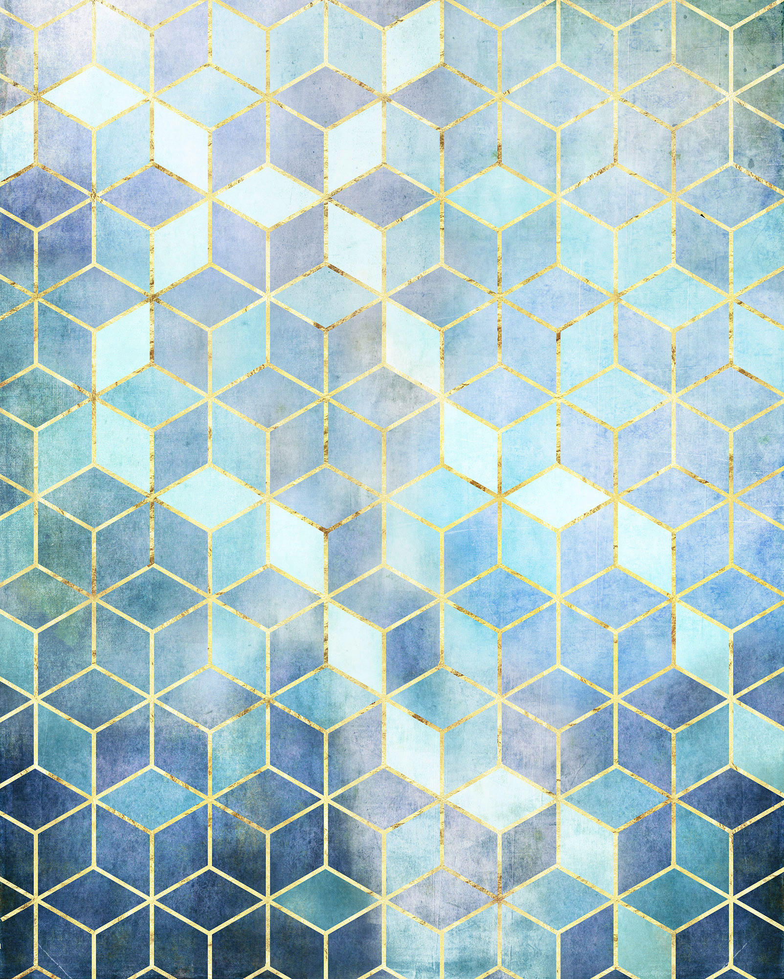 VLIESTAPETE  - Blau, Basics (200/250cm) - Xora