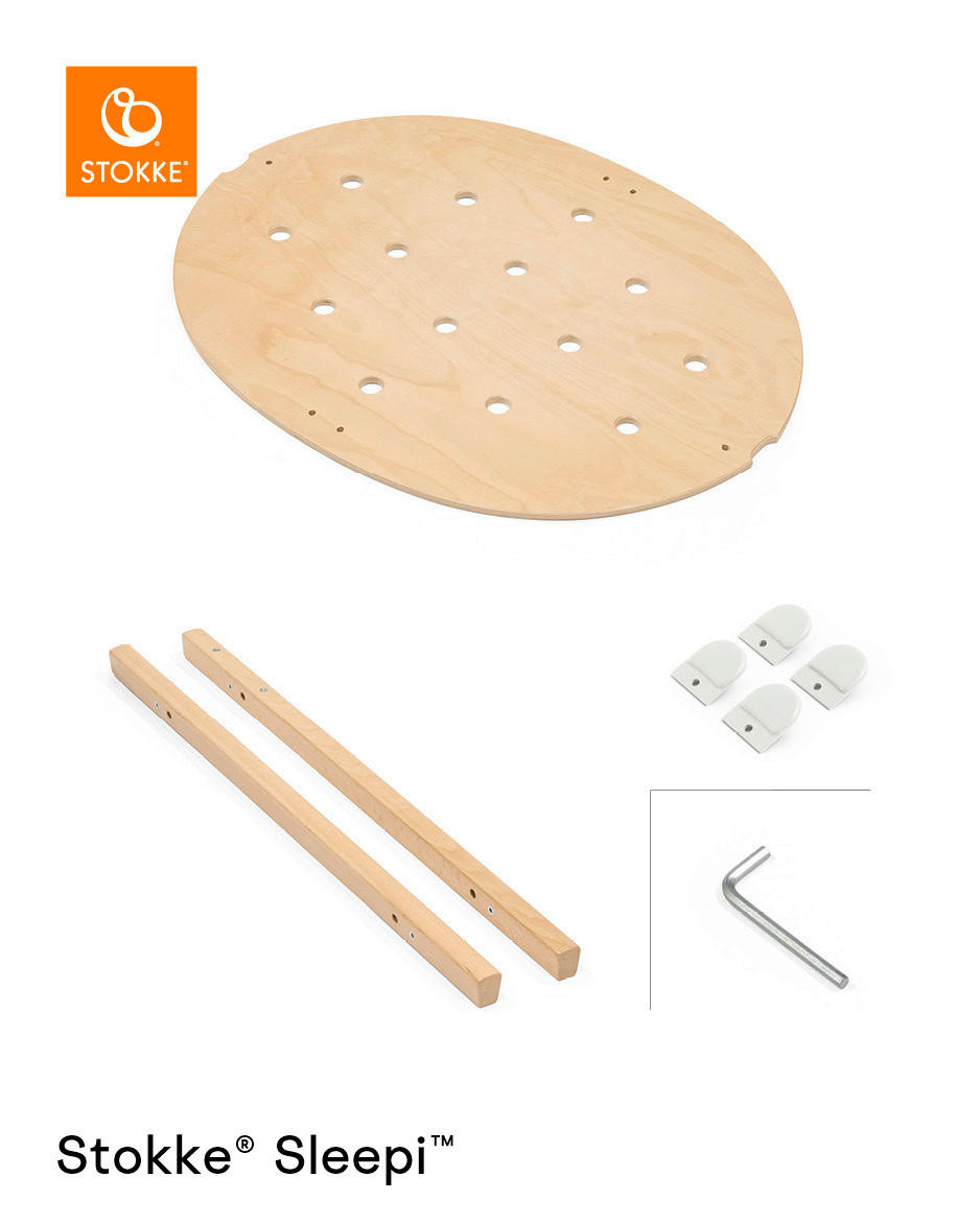 ERWEITERUNGSSET Sleepi Downsizing Kit  - Naturfarben, Basics, Holz (58/6/79cm) - Stokke