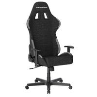 GAMINGSTUHL  in Grau, Schwarz  - Schwarz/Grau, KONVENTIONELL, Kunststoff/Textil (70/129/70cm) - Dxracer