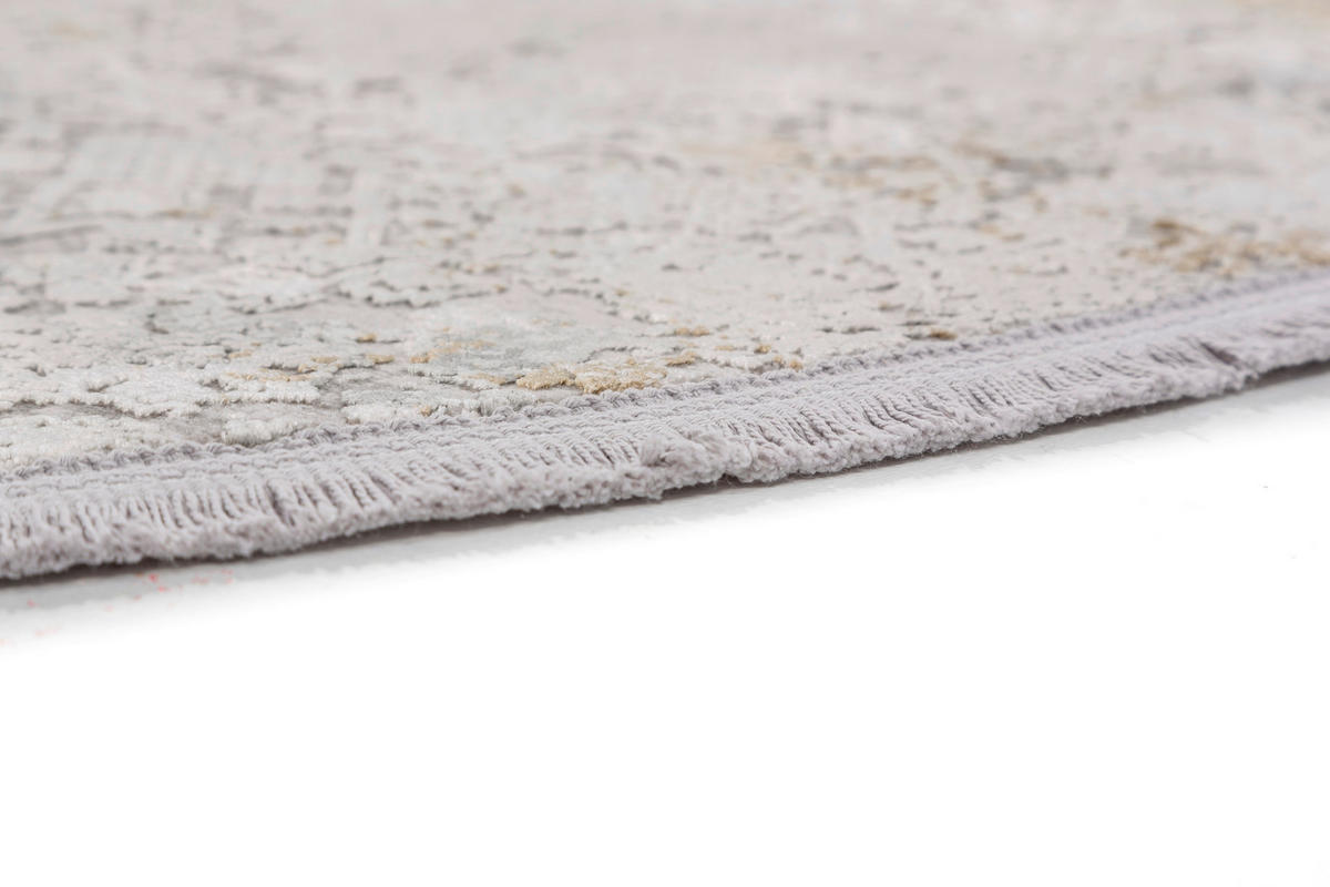 WEBTEPPICH 160 cm Gravina Grau, Beige  - Beige/Grau, Design, Textil (160cm) - Novel