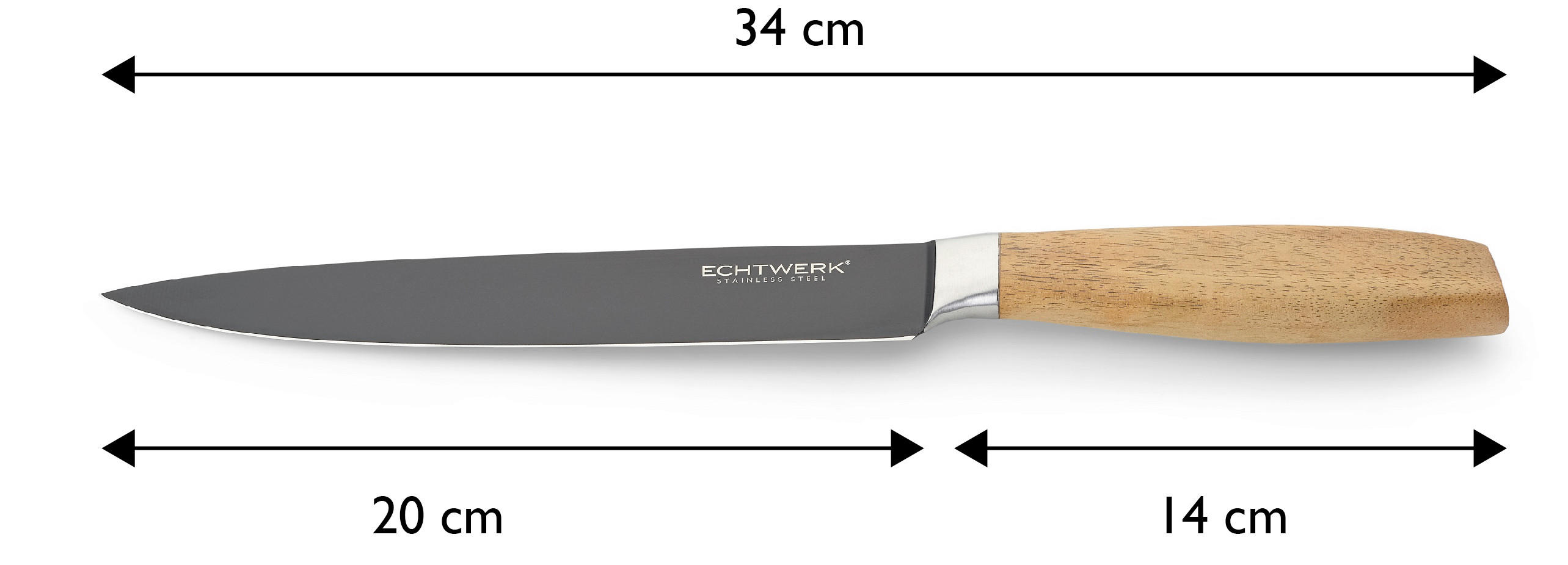 FÖRSKÄRARE  - Basics, metall/trä (34cm) - Echtwerk