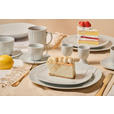 KOMBISERVICE Grau, Weiß, Sandfarben, Beige Concerto 62-teilig 6 Personen  - Sandfarben/Beige, Basics, Keramik - Novel