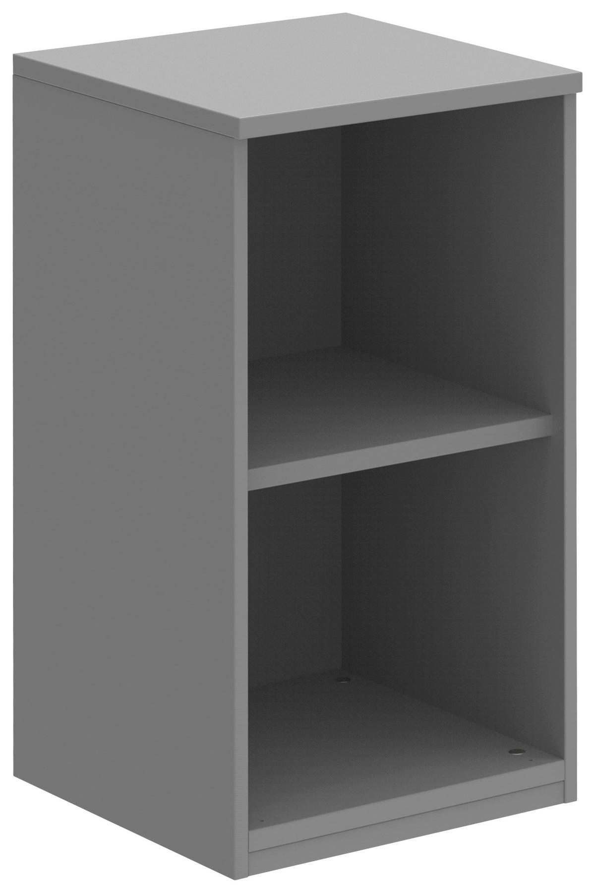 AKTENREGAL 40/76,5/43 cm  - Grau, Konventionell, Holzwerkstoff (40/76,5/43cm) - Moderano