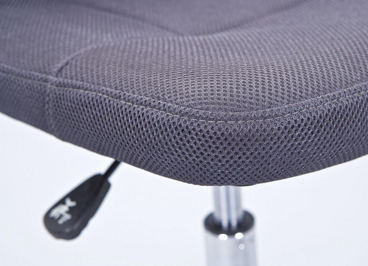 JUGENDDREHSTUHL - Chromfarben/Grau, Modern, Kunststoff/Textil (43/88/56cm) - MID.YOU