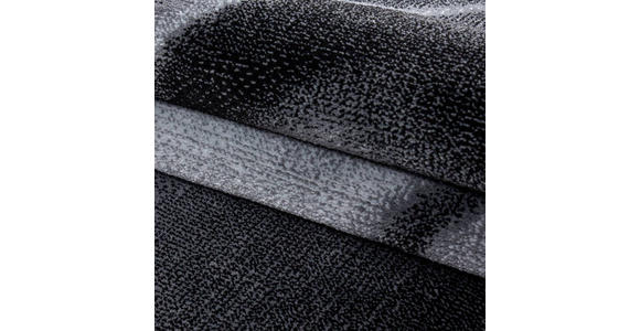 FLACHWEBETEPPICH 140/200 cm Parma Schwarz  - Schwarz, Design, Textil (140/200cm) - Novel