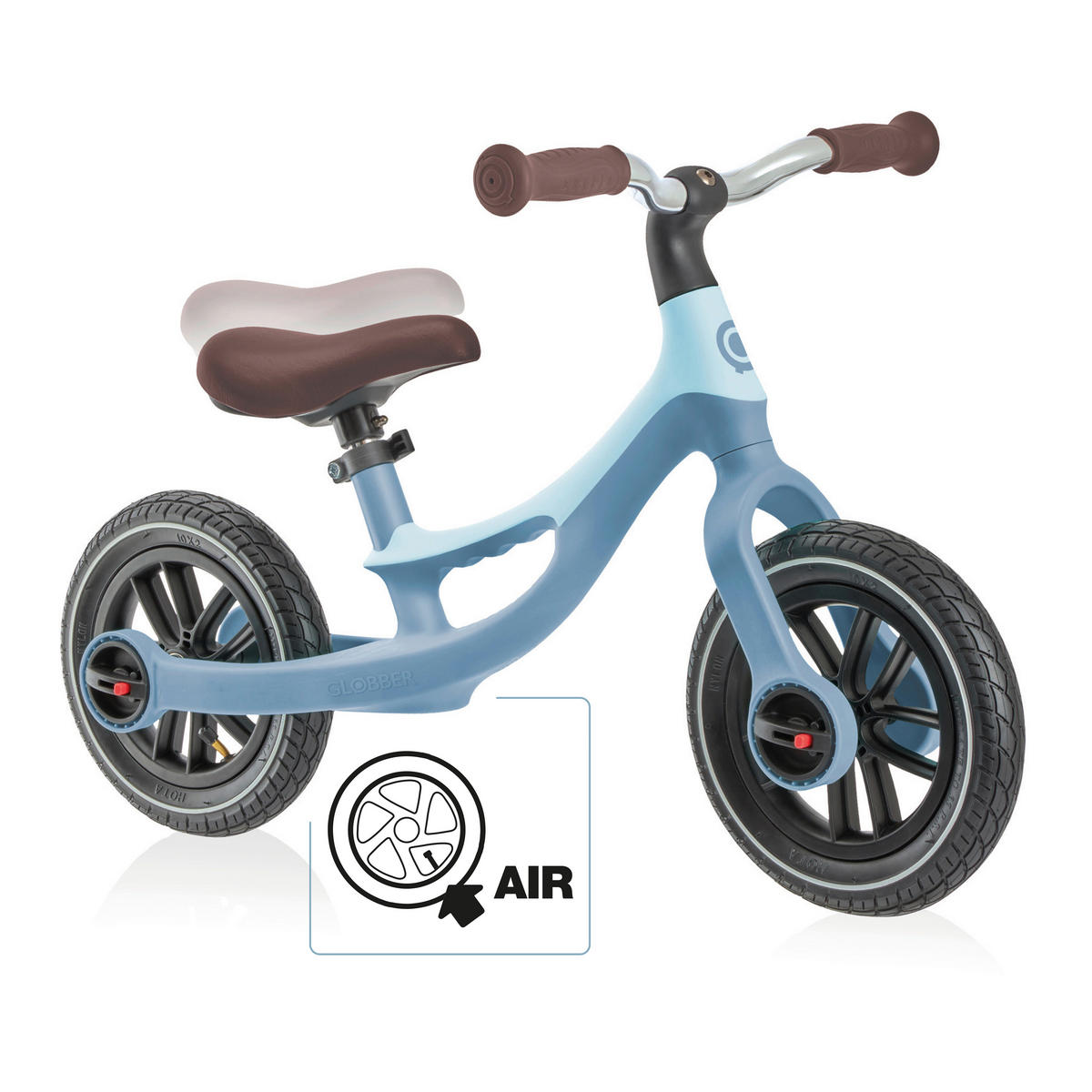 LAUFRAD GO BIKE ELITE AIR  - Blau, Basics, Kunststoff/Metall (77/42/47cm) - GLOBBER