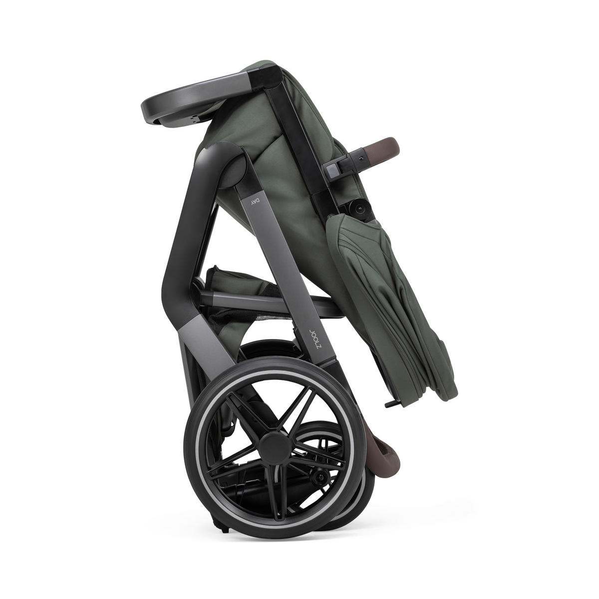 KINDERWAGEN  Day 5  Forest Green  - Olivgrün/Grau, Basics, Textil/Metall (94/60/113cm) - Joolz