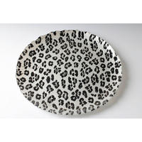 PLATZTELLER 33 cm  - Multicolor, Design, Glas (33cm) - Ambia Home