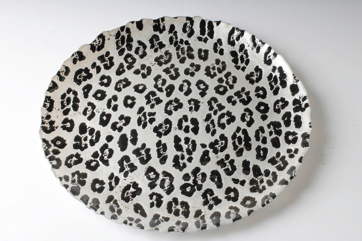 PLATZTELLER 33 cm  - Multicolor, Design, Glas (33cm) - Ambia Home