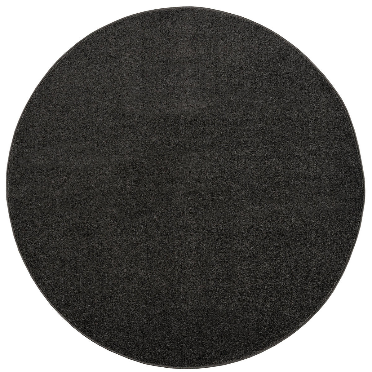 WEBTEPPICH 80 cm Uni Dunkelgrau  - Dunkelgrau, LIFESTYLE, Kunststoff/Textil (80cm) - Novel