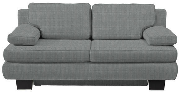 SCHLAFSOFA Macy Grau Rückenkissen, Armlehnenkissen, Rücken echt  - Wengefarben/Grau, Design, Holz/Textil (203/94/100cm) - Novel
