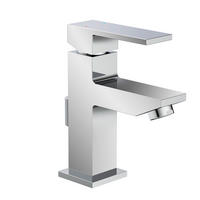 WASCHTISCHARMATUR 5,0/16,0/13,5 cm  - Chromfarben, Basics, Metall (5,0/16,0/13,5cm) - Schütte