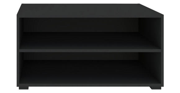 REGAL 91/45/40 cm Anthrazit - Anthrazit/Schwarz, KONVENTIONELL, Holzwerkstoff/Kunststoff (91/45/40cm) - Hom`in