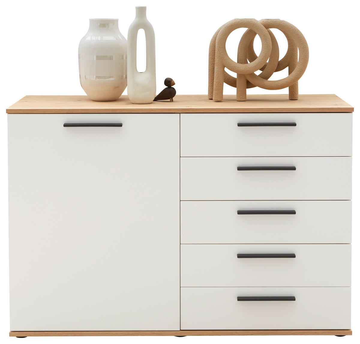 SIDEBOARD GALA  in 120/82,2/46 cm  - Eichefarben/Anthrazit, Design, Holz/Holzwerkstoff (120/82,2/46cm) - Dieter Knoll