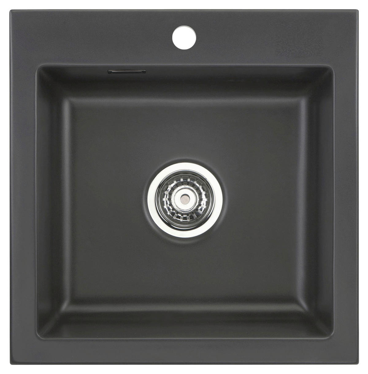 SPÜLE Mera 51 / 50010185  - Schieferfarben, Basics, Keramik (51/51/20cm) - Systemceram