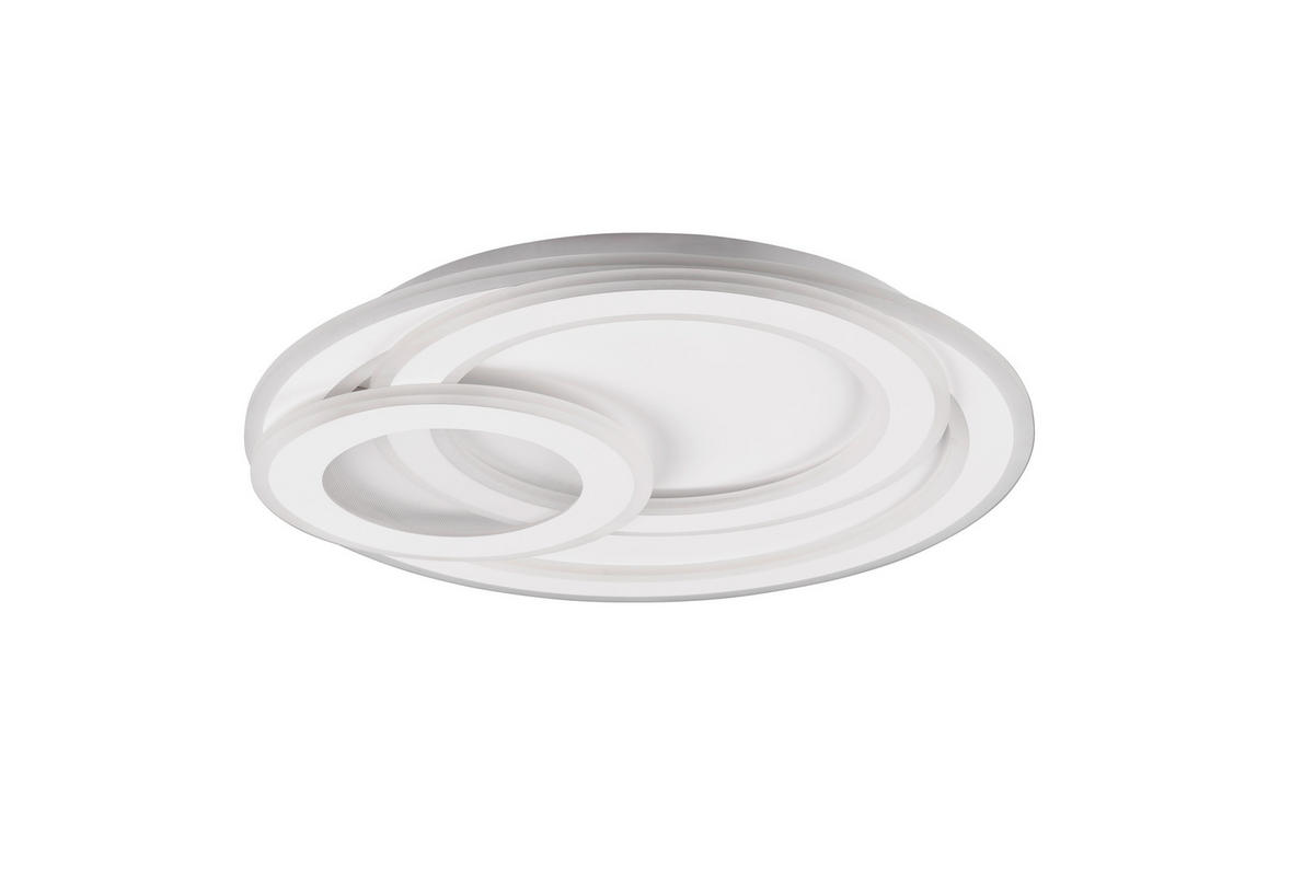 LED-TAKLAMPA Mita 51/7 cm  - vit, Design, metall (51/7cm) - Trio Leuchten