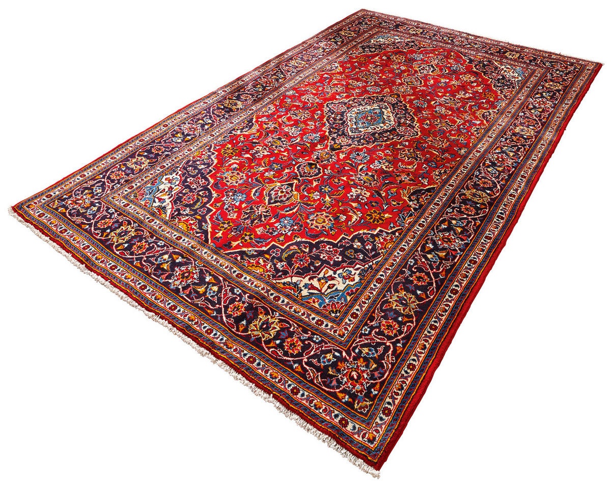 ORIENTTEPPICH 100/150 cm Keshan  - Rot, Lifestyle, Textil (100/150cm) - Cazaris