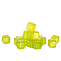 MEHRWEG-EISWÜRFEL - Gelb, Basics, Kunststoff (6,4/16/6,4cm) - Leonardo